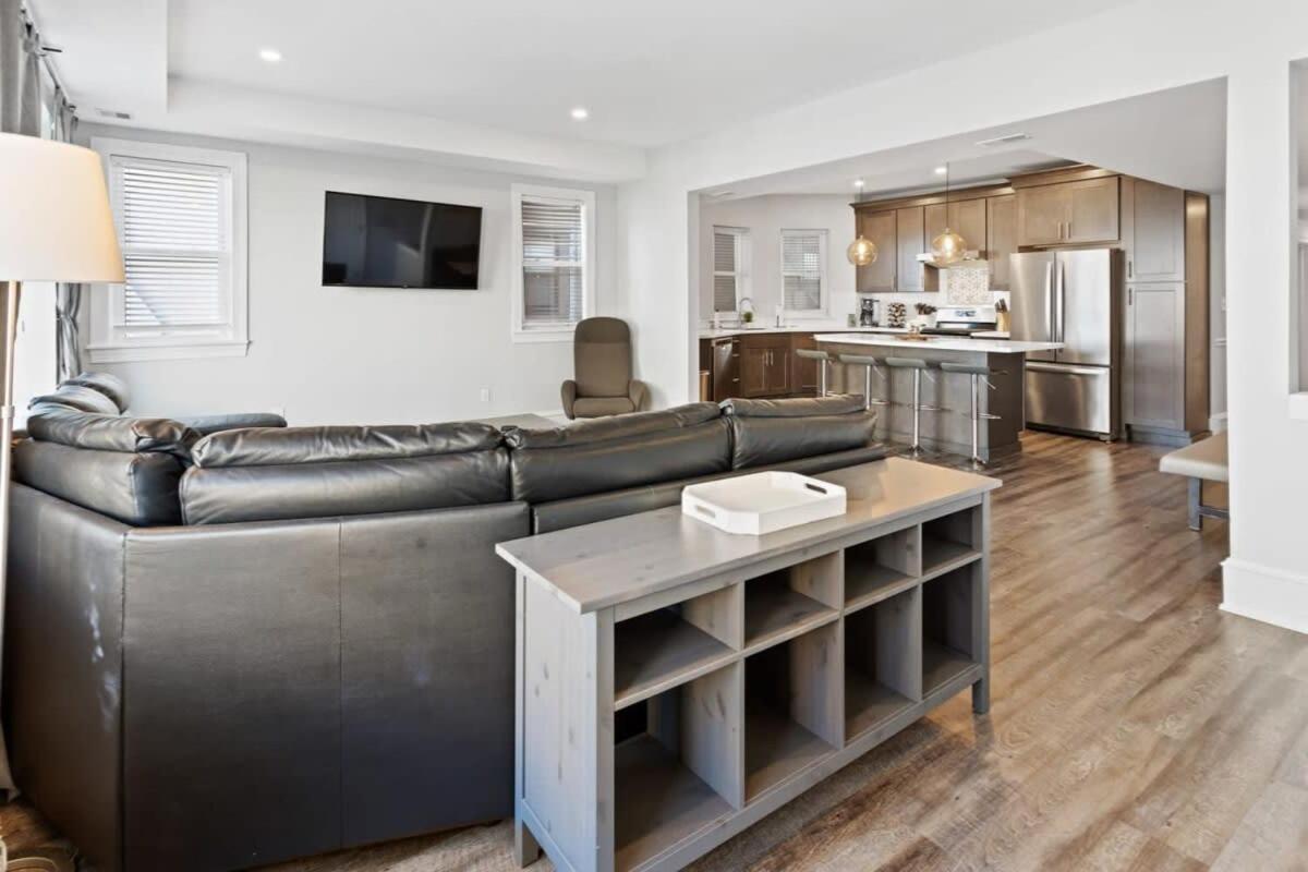 Modern 4Br 2Ba Apt Steps To The Beach Open Living Atlantic City Exterior foto